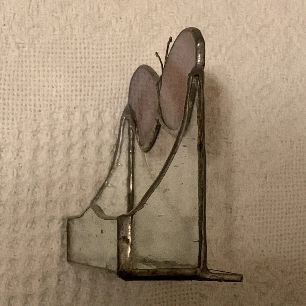 Butterfly Office/Business Card Holder✨Stained Glass✨Handmade